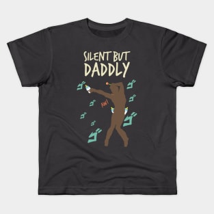 retro Silent but daddly funny edition 05 Kids T-Shirt